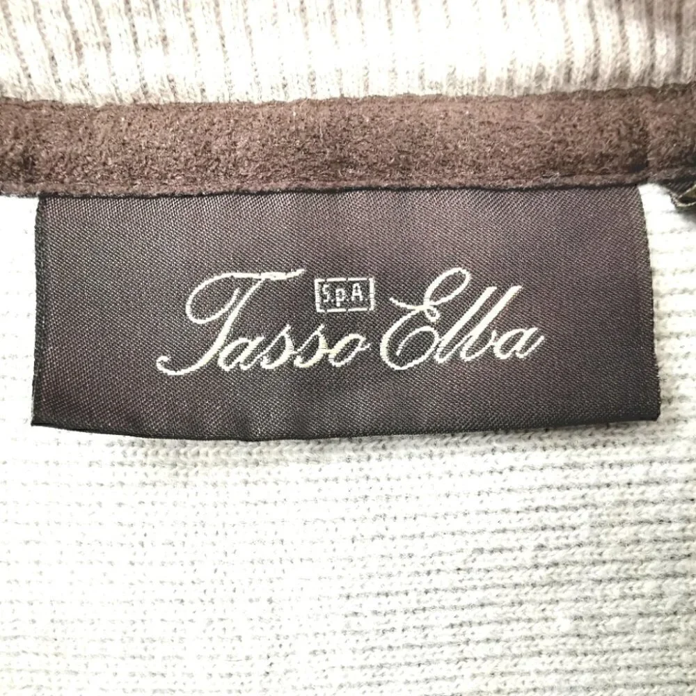 Tasso Elba Men's L Long Sleeve Cotton Sweater - Picture 6 of 15